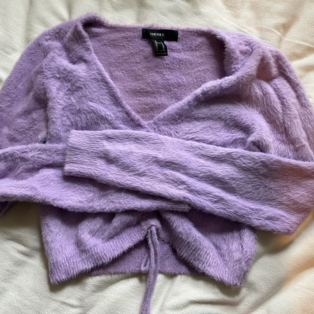 Purple forever 21 sweater